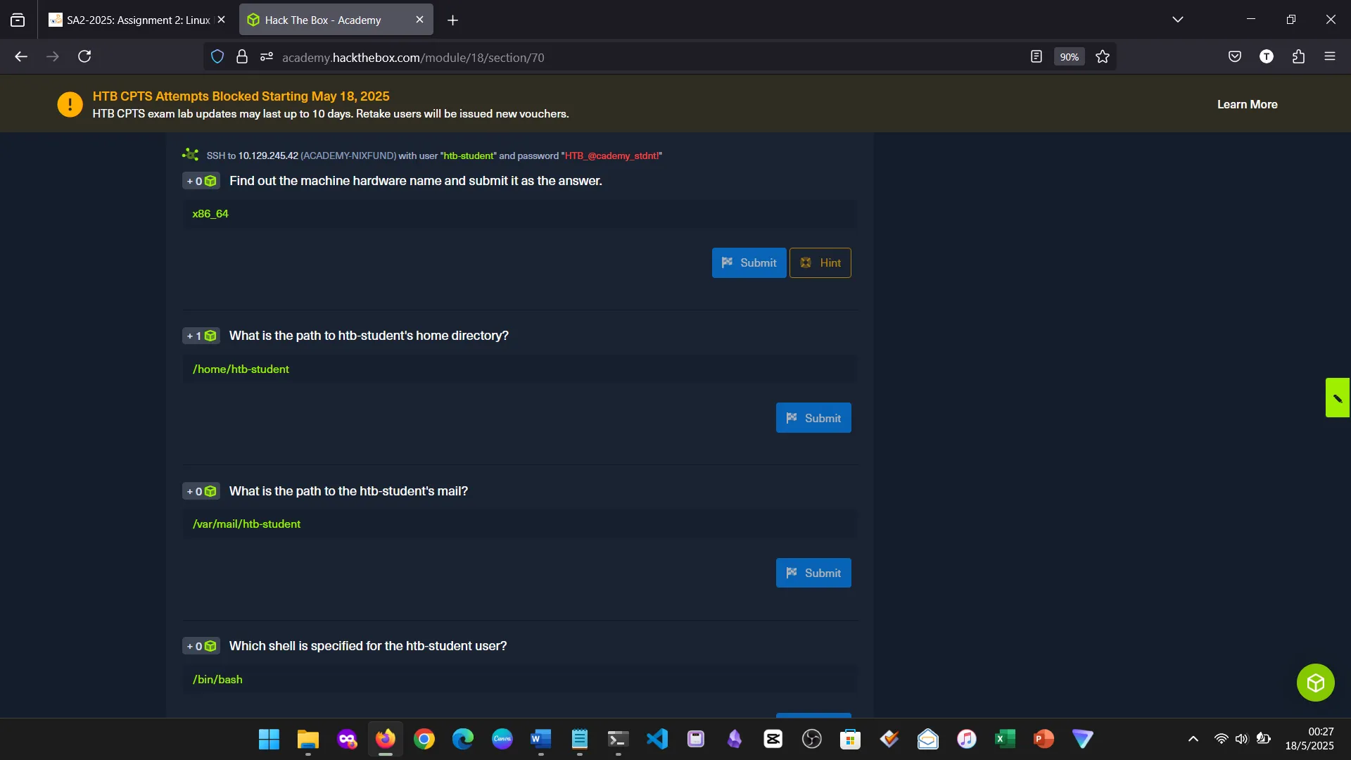 Module Questions