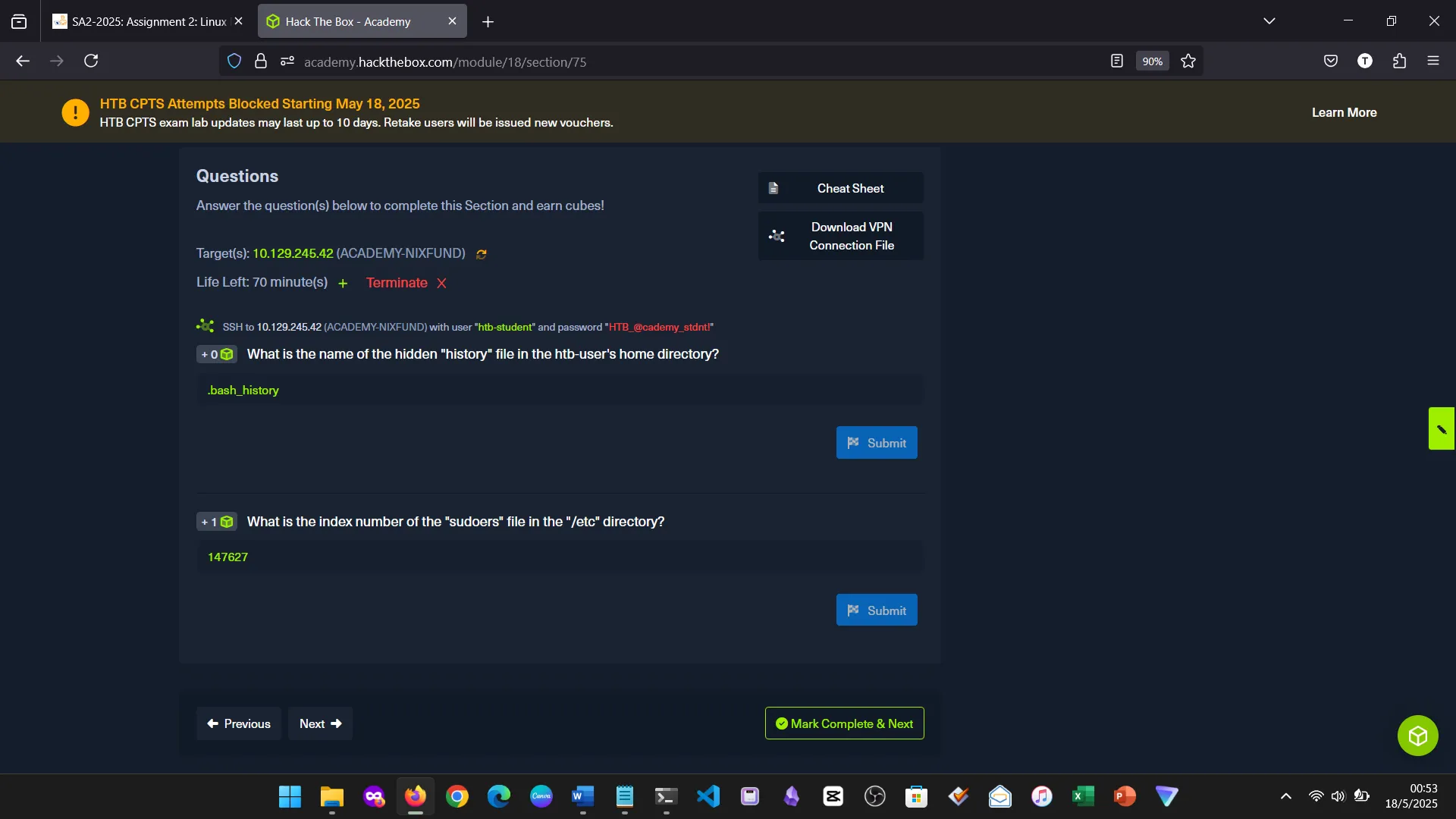 Module Questions